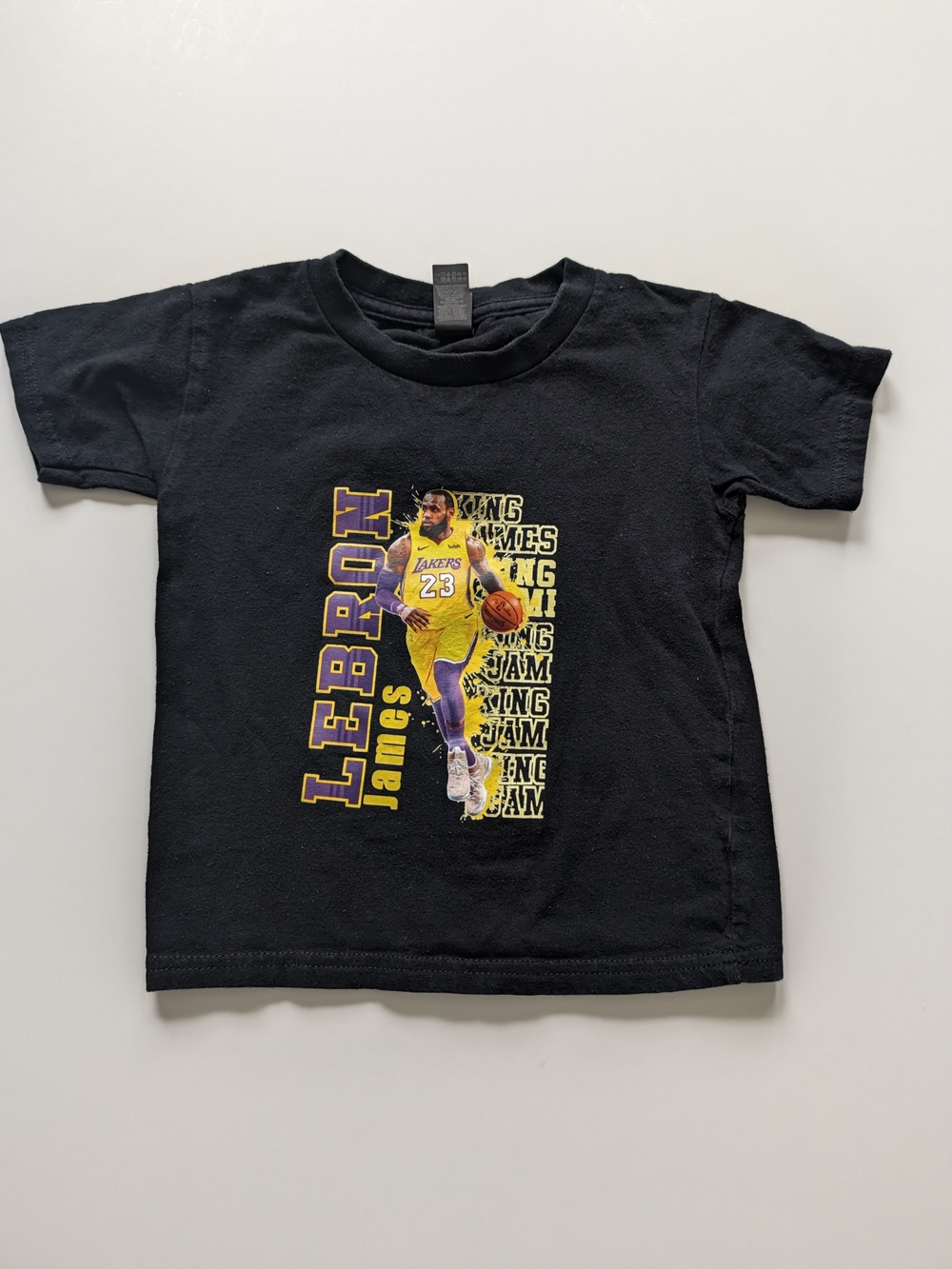 LeBron James Los Angeles Lakers Graphic T-Shirt Kids Size 4T